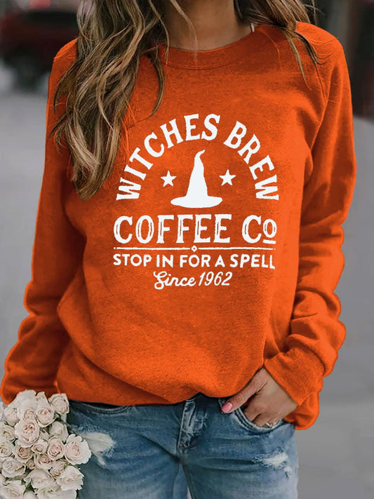 Letter Print Long Sleeve Sweatshirt
