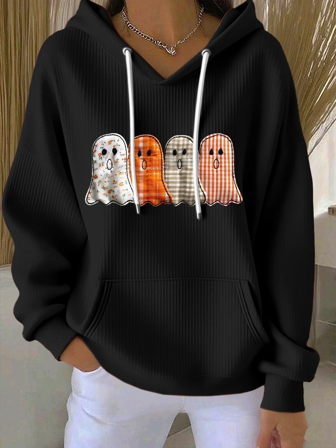 🔥HOT SALE🔥Women'S Halloween Print Casual Hoodie