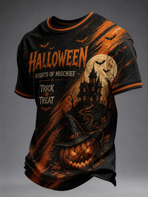Men's Halloween Print T-Shirt