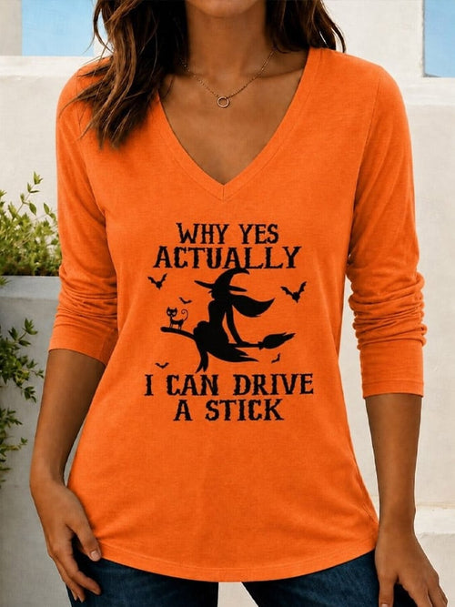 Women's Casual Long-Sleeve T-Shirt
