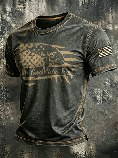 Men'S American Eagle Printed Casual T-Shirt