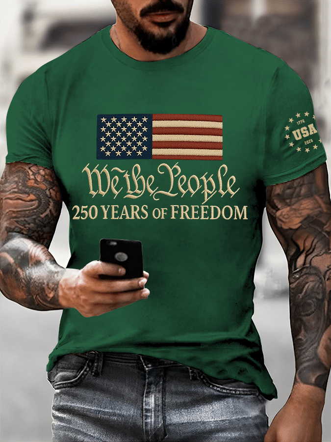 Men's Casual Printed T-shirt