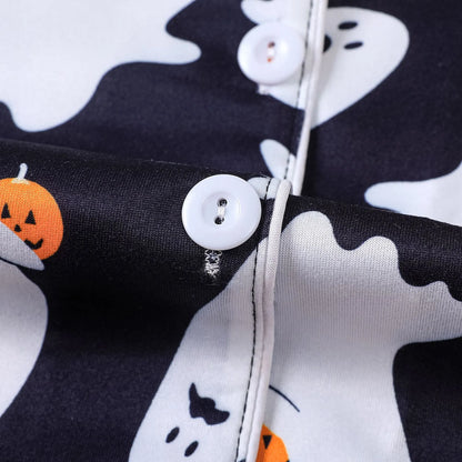 🎃 Women’s Halloween Pajama Set — Silky-Soft, Cute & Spooky-Cozy 👻