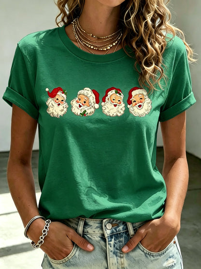 Women's Christmas Print T-Shirt