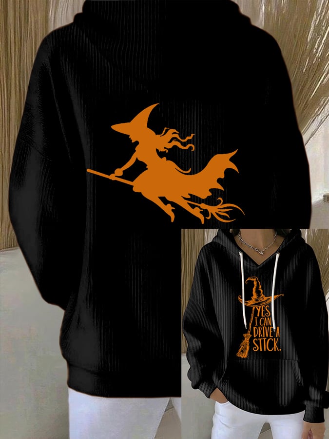 🔥Buy 2 Get 10% Off🔥Women's Yes I Can Drive A Stick Print Casual Sweatshirt
