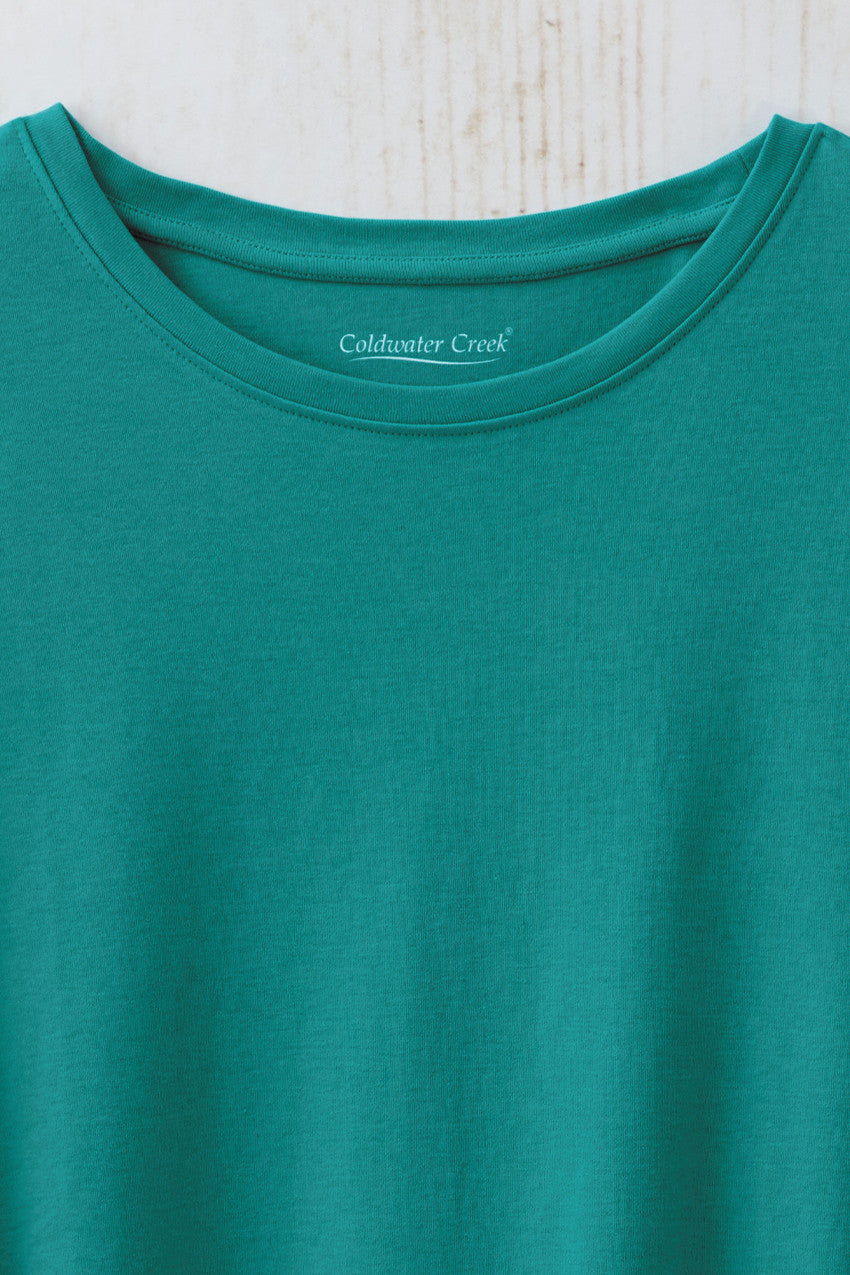 #BestCotton™ Side-Button Tunic