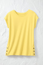 #BestCotton™ Side-Button Tunic