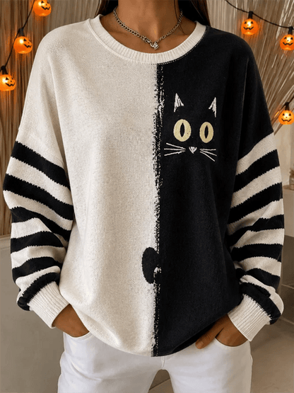 Women'S Casual Printed Sweatshirt