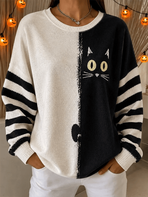 Women'S Casual Printed Sweatshirt