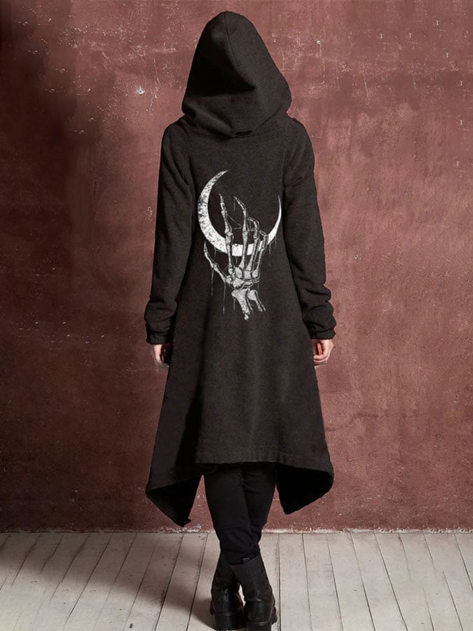 Women's Dark Design Casual Hooded Jacket