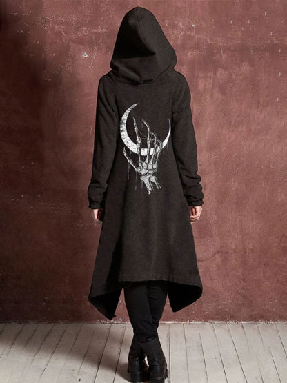 Women's Dark Design Casual Hooded Jacket