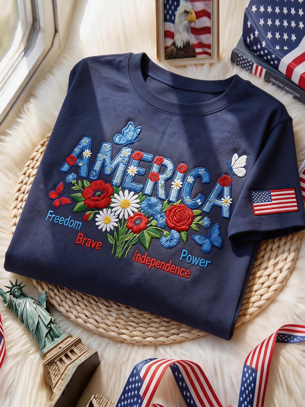 Women's American 250th Anniversary Short-Sleeve T-Shirt