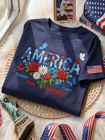 Women's American 250th Anniversary Short-Sleeve T-Shirt