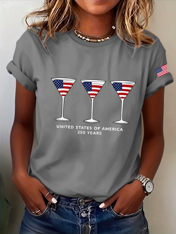 Women's America 250th Anniversary  T-shirt