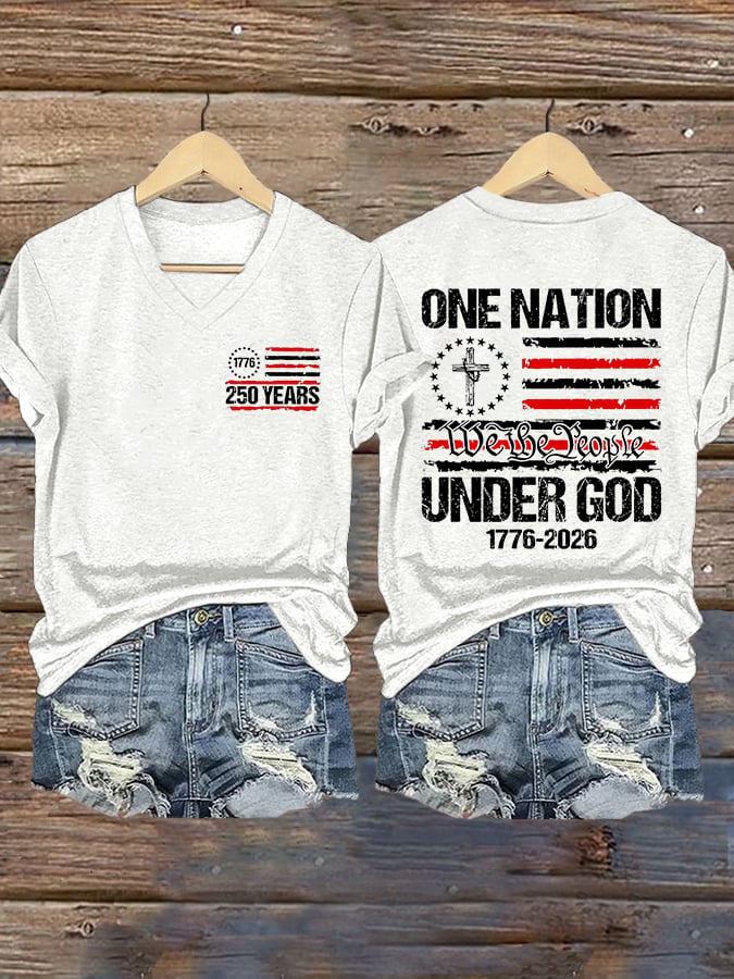 Women's Casual Printed Short-Sleeve T-Shirt