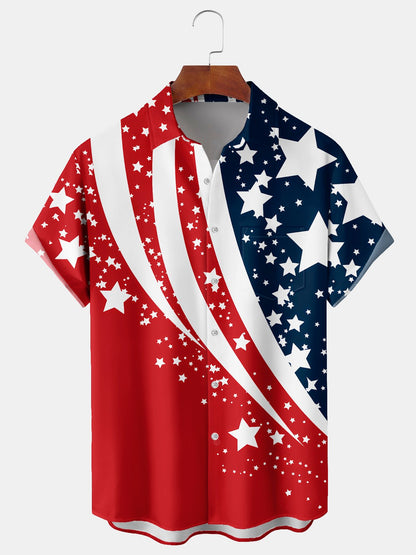 Men's America 250 Print Short Sleeve Shirt