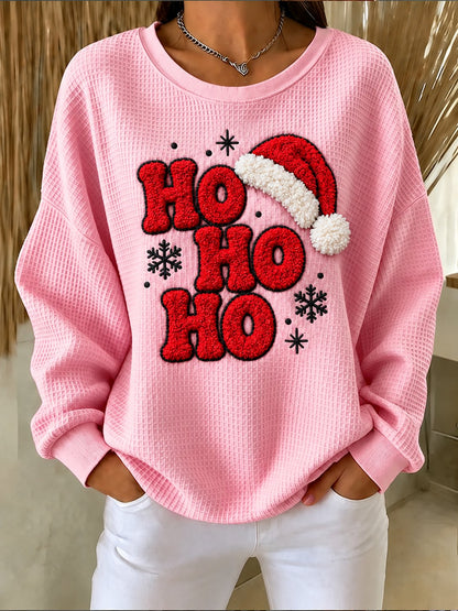 Women's Christmas Printed Casual Sweatshirt