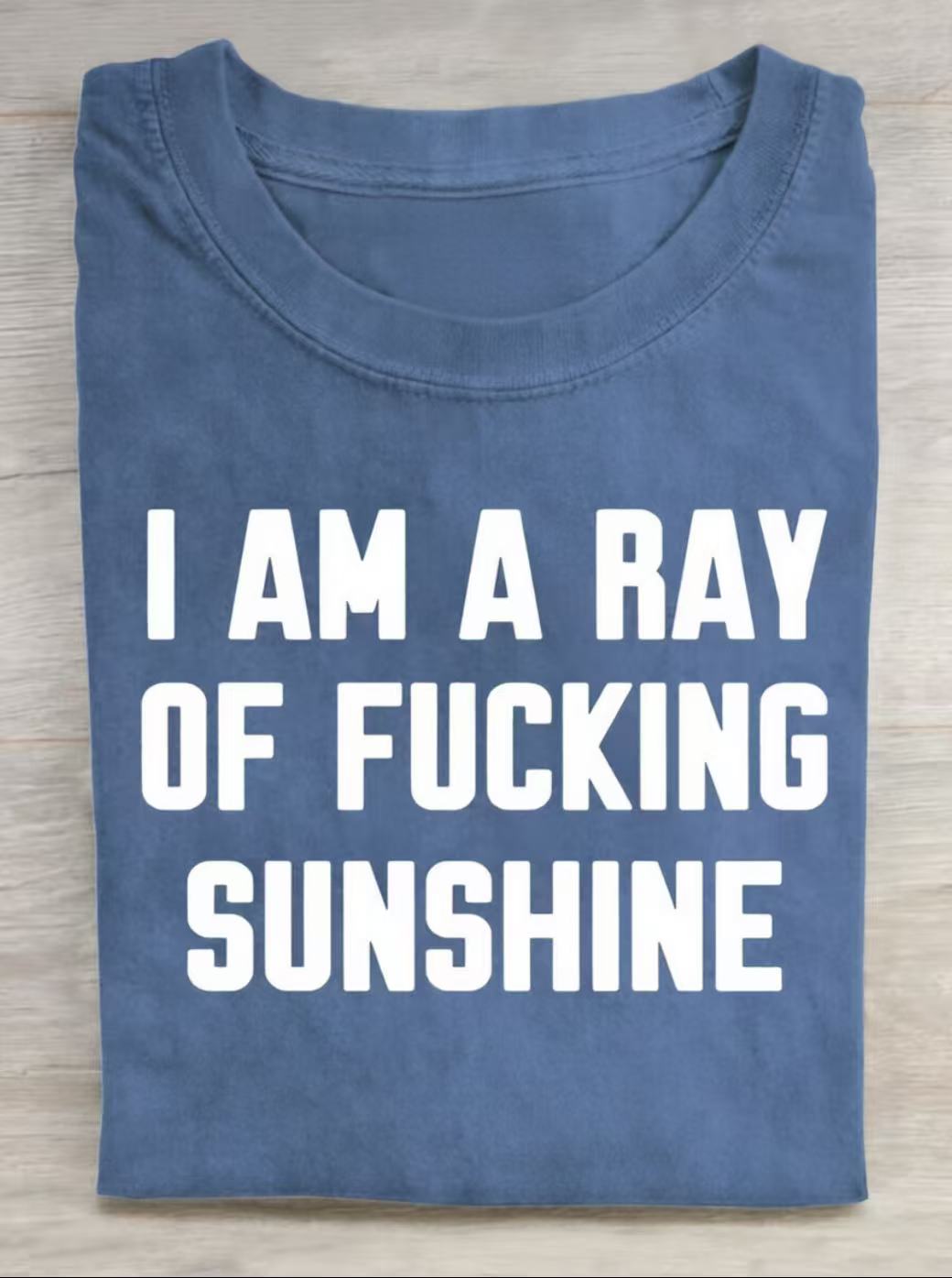 Funny Quote Art Print Casual Short Sleeve T-shirt
