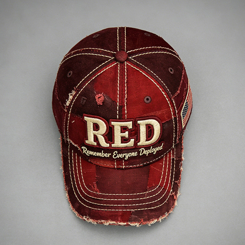 Red Friday Printed Casual Hat