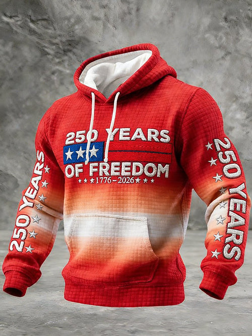 Men's US 250th Anniversary Commemorative Design Hoodie