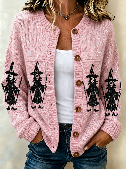 Women'S Halloween Cancer Breast Cancer Awareness Month T-Shirt