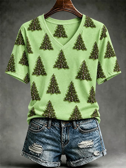 Women's Casual Print Short-Sleeve T-Shirt