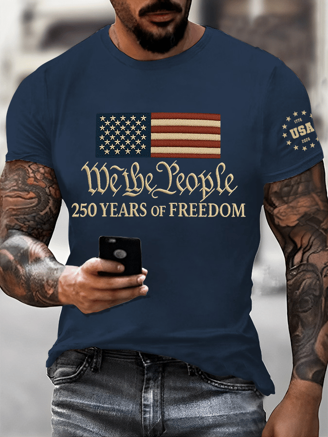 Men's Casual Printed T-shirt