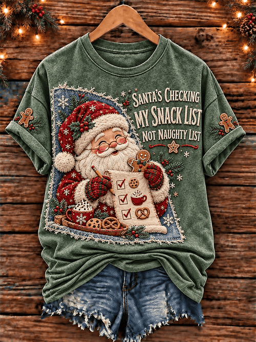 Women's Casual Printed Short-Sleeve T-Shirt