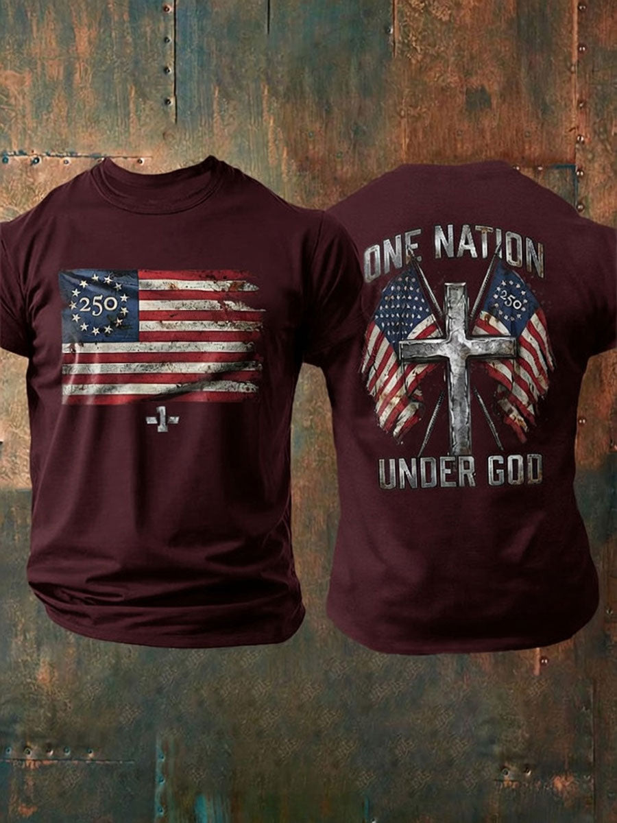 Men'S 250Th Anniversary Printed T-Shirt