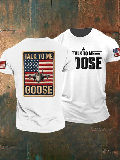Men's Retro 40th Anniversary Printed Casual T-Shirt