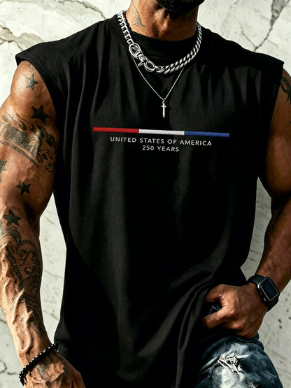 Men'S Casual Printed Vest