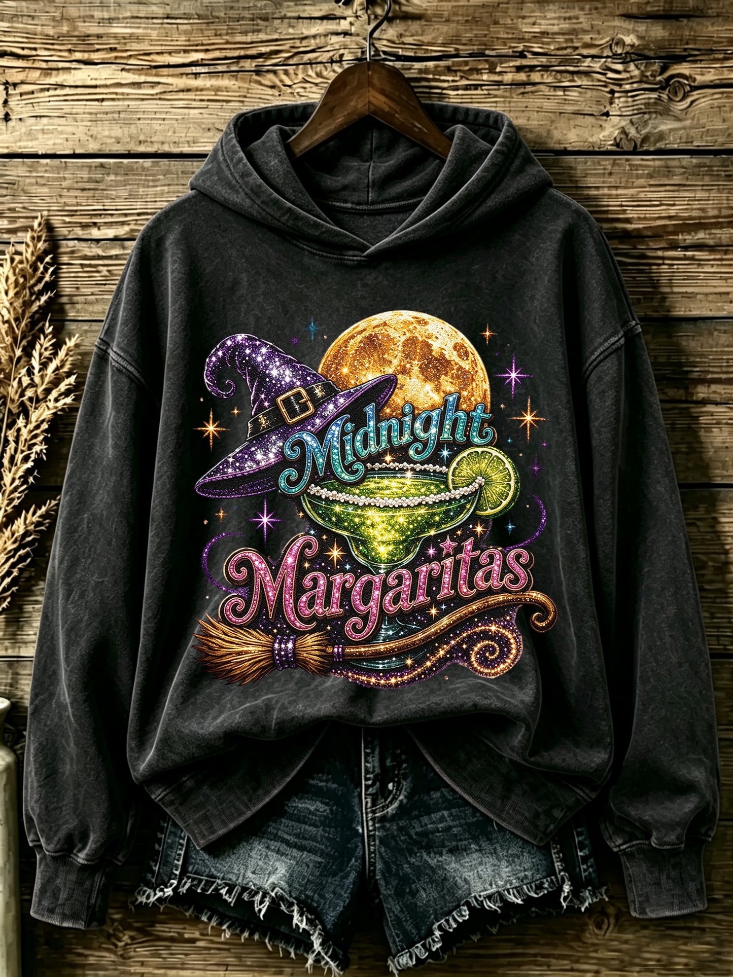 Women's Midnight Margaritas Print Sweatshirt