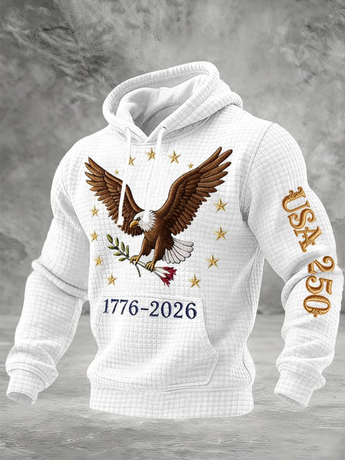 Men's 250th Anniversary Printed Hooded Sweatshirt