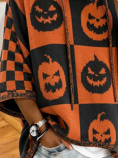Women'S Casual Printed Hoodie
