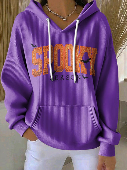 🔥HOT SALE🔥Women's Halloween Print Casual Hoodie
