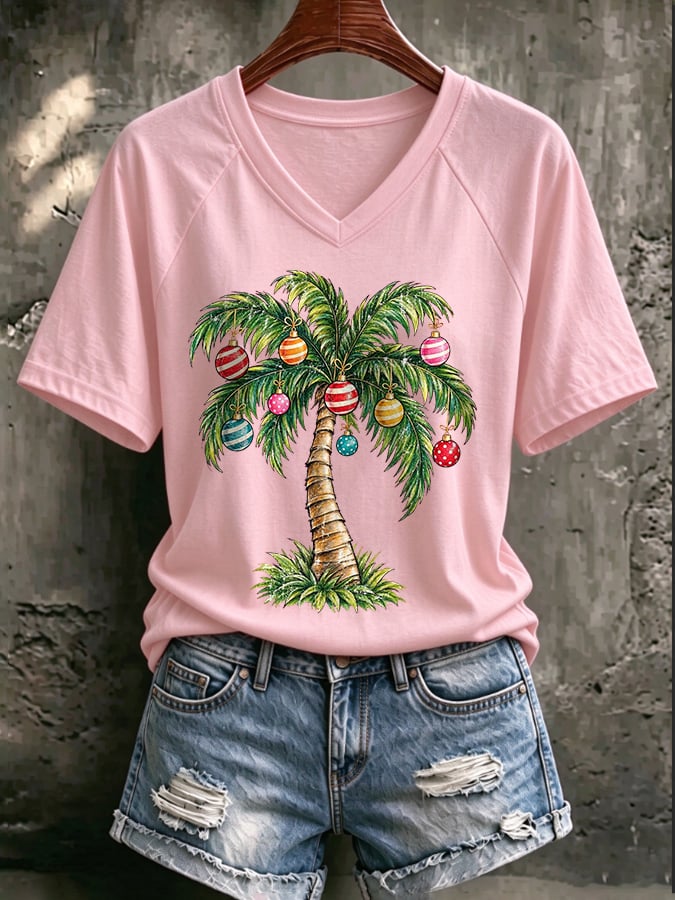 Women's Casual Printed Short-Sleeve T-Shirt