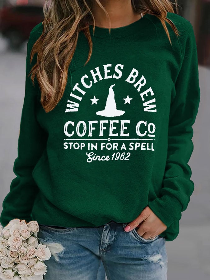 Letter Print Long Sleeve Sweatshirt