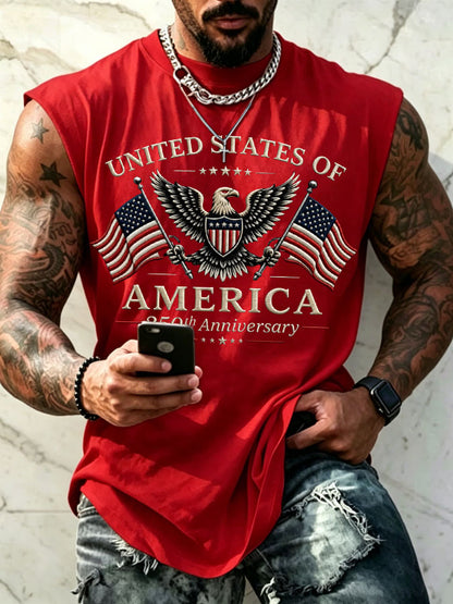 Men's The United States of America Tank Top