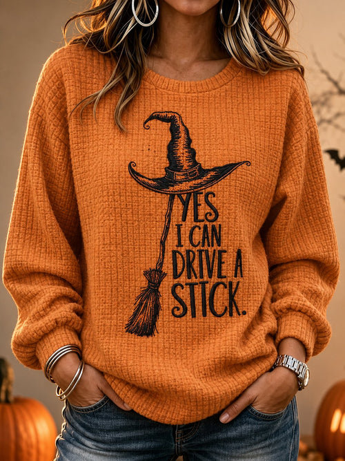 Women's Halloween Print Hoodie