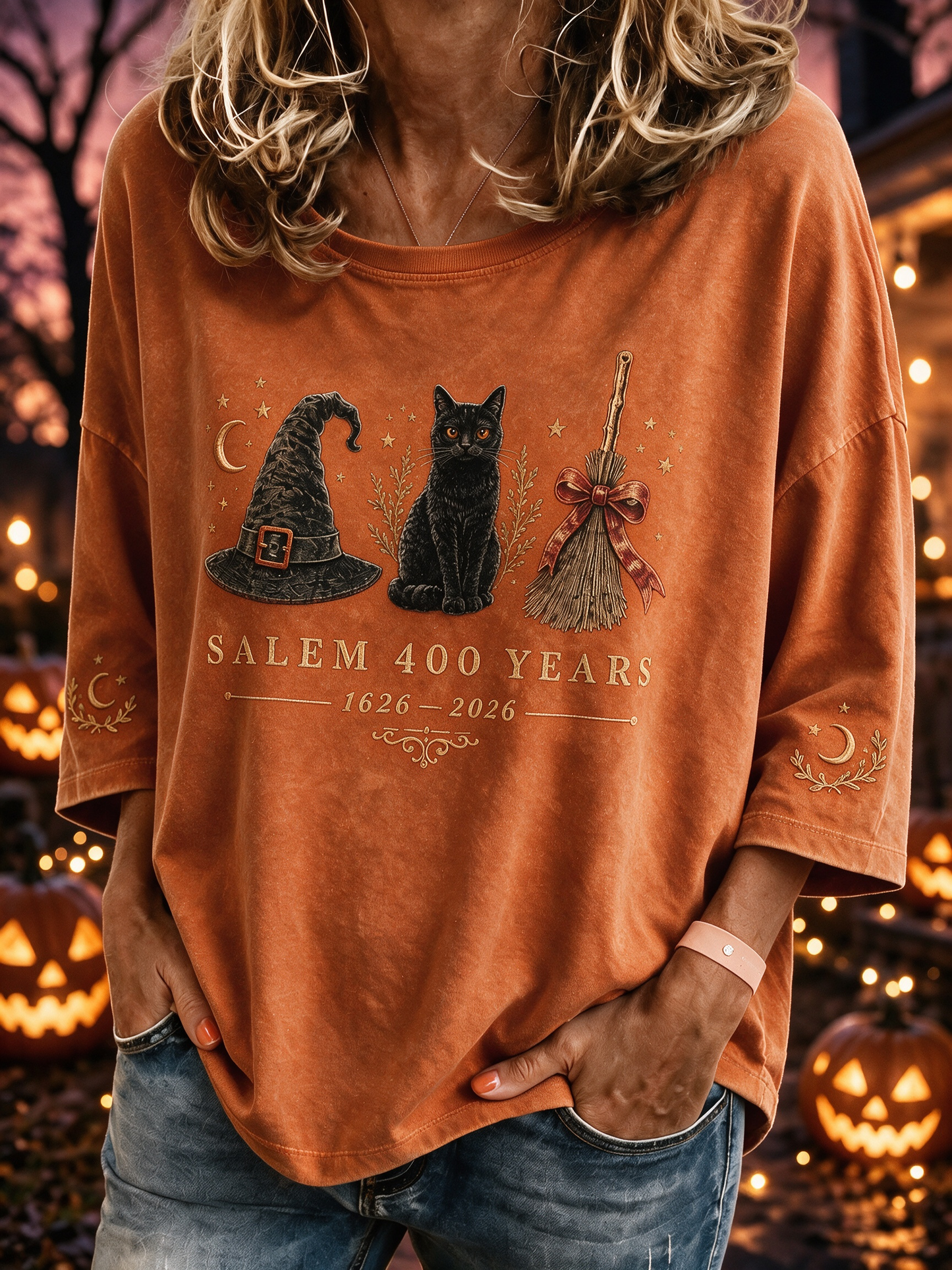 Women's Salem 400th Three-quarter sleeves Top