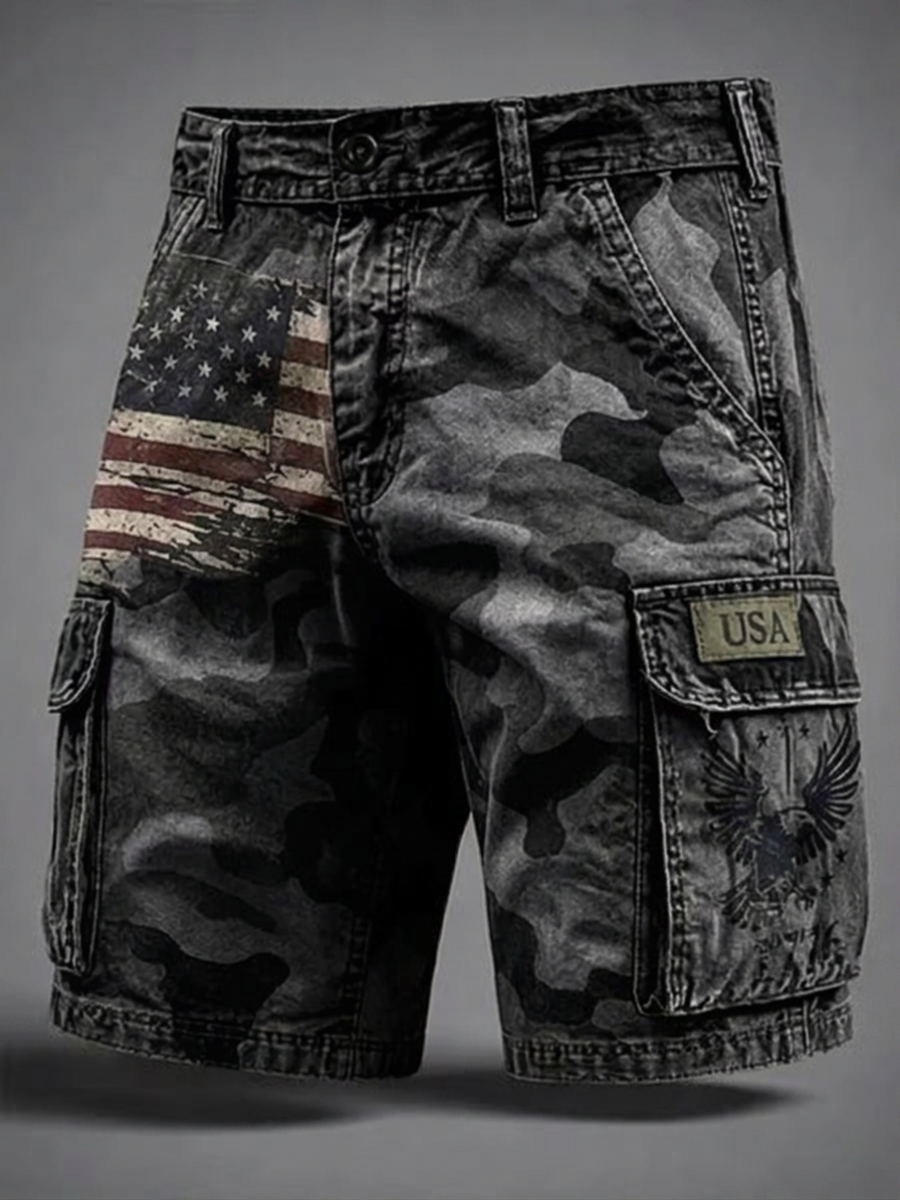 Men's America 250th Anniversary Shorts With Pockets