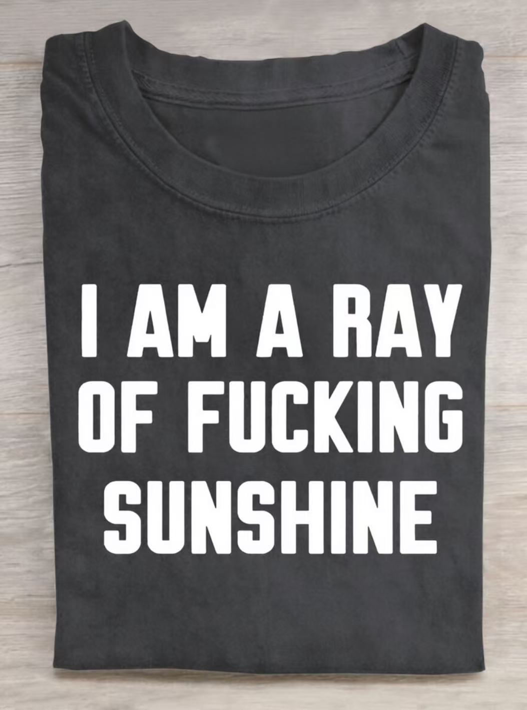 Funny Quote Art Print Casual Short Sleeve T-shirt