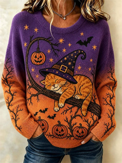 Women'S Casual Printed Sweatshirt