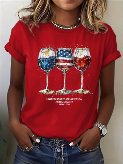 Women's America 250th Anniversary United We Stand America T-shirt