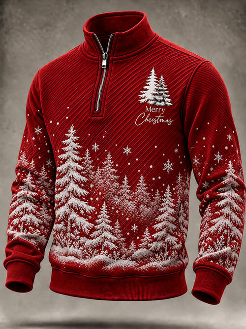 Men's Christmas Printed Casual Sweatshirt