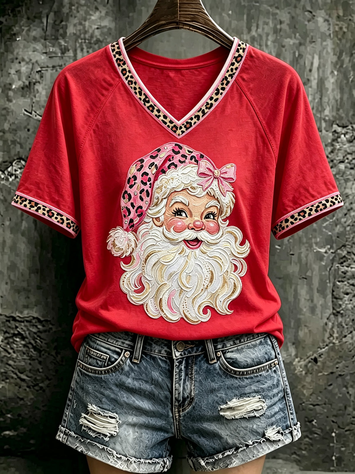 Women's Christmas Print T-Shirt