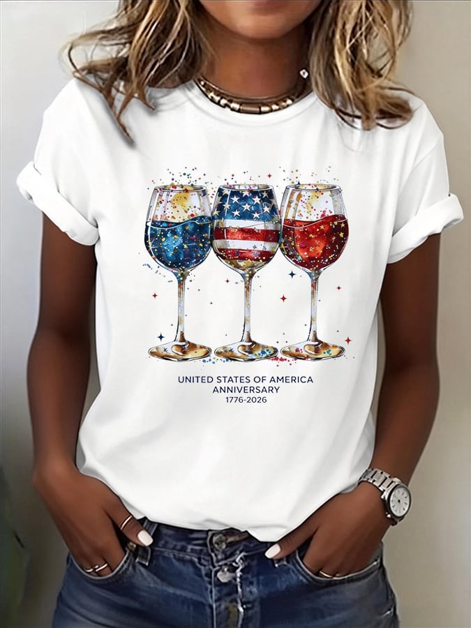 Women's America 250th Anniversary United We Stand America T-shirt