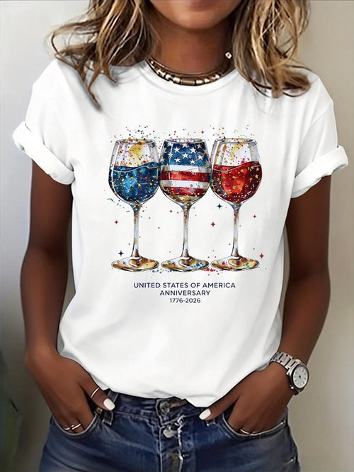 Women's America 250th Anniversary United We Stand America T-shirt