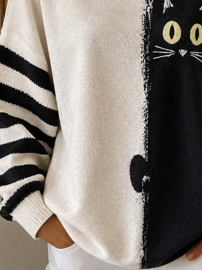 Women'S Casual Printed Sweatshirt