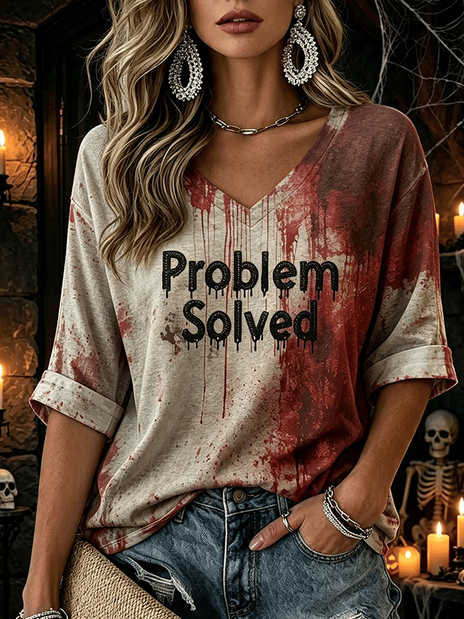 Women's Retro Halloween Comfort T-Shirt